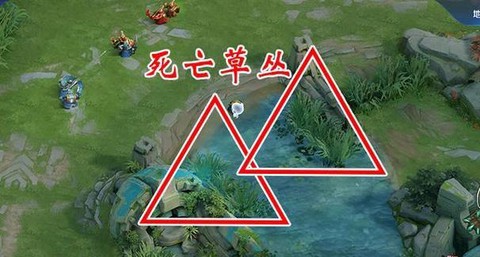 王者荣耀怎么探草丛